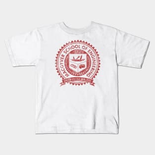 MacGyver School Vintage Kids T-Shirt